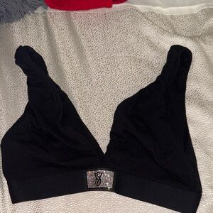 Black Embellished Women's Bralette Victoria secret